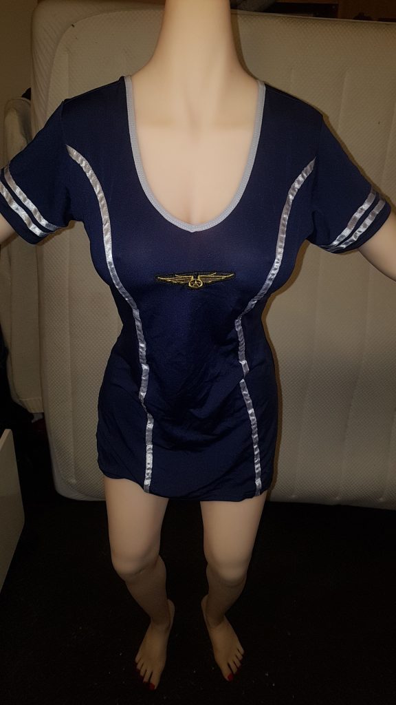 Stewardess-univormi Puku Cosplay